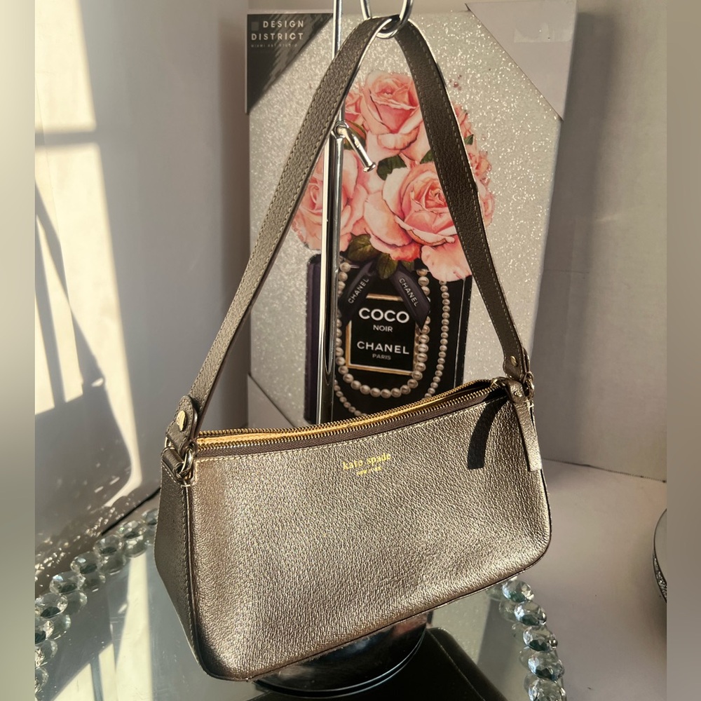 Kate Spade vintages brown Leather Cute Shoulder Bag. - Picture 10 of 10